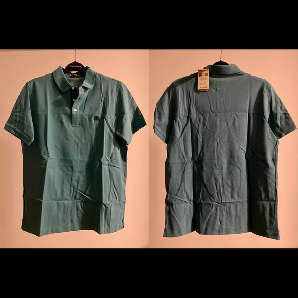 BURBERRY Cotton Polo Shirt - Picture 1 of 3